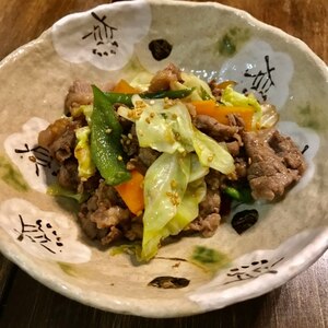 残り野菜で～野菜炒め（万能タレ）